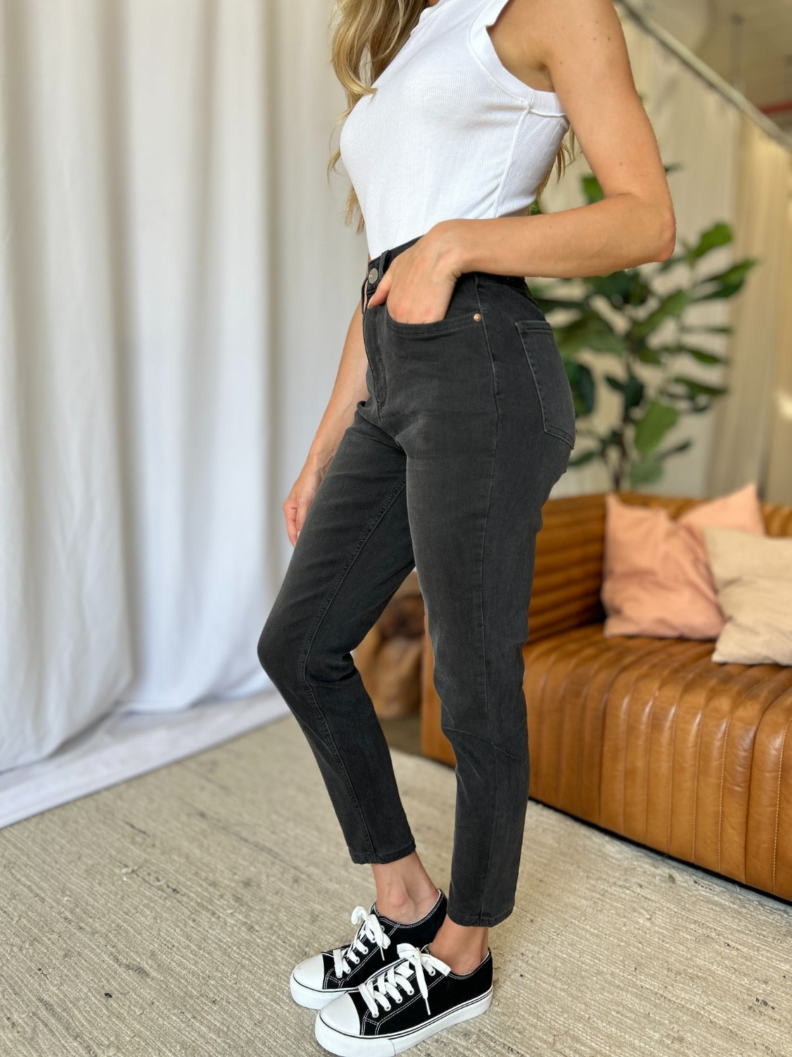 RFM Full Size High Rise Tummy Control Skinny Jeans RFM Full Size High Rise Tummy Control Skinny Jeans