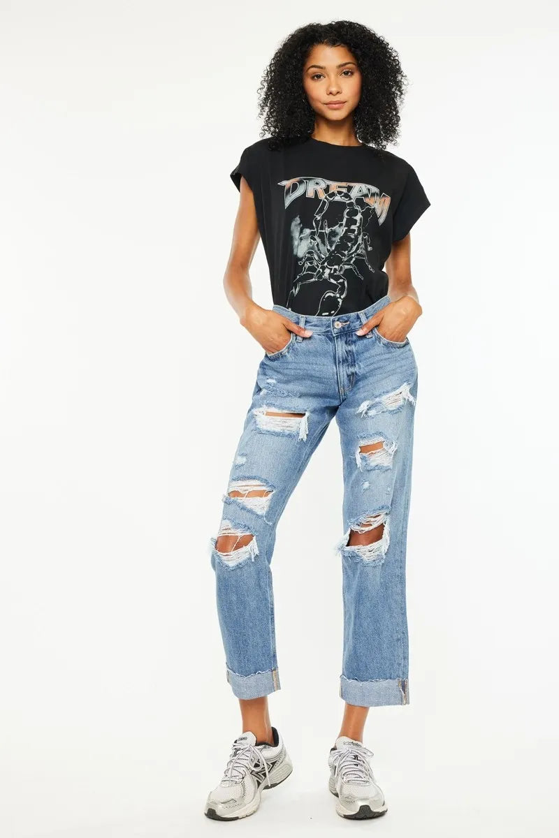 Kancan Mid Rise Distressed Boyfriend Fit Jeans 018ec4defc7d4316b4934c4eccdc2e29-Max-Origin