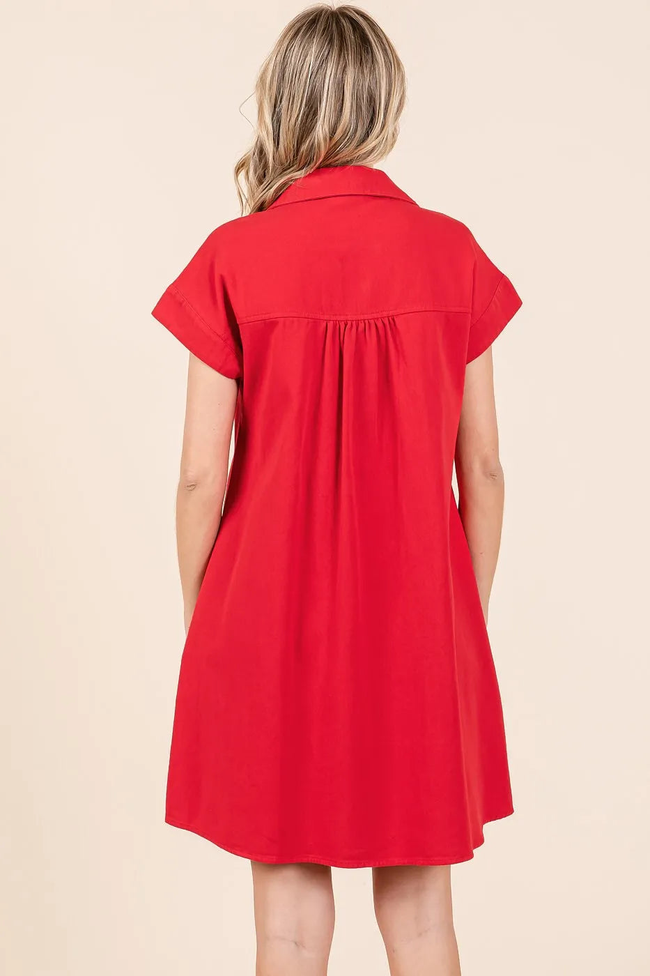 Mittoshop Twill Short Sleeve Collared Mini Dress 06b911e6391f4099ad10c689aa5afec9-Max-Origin