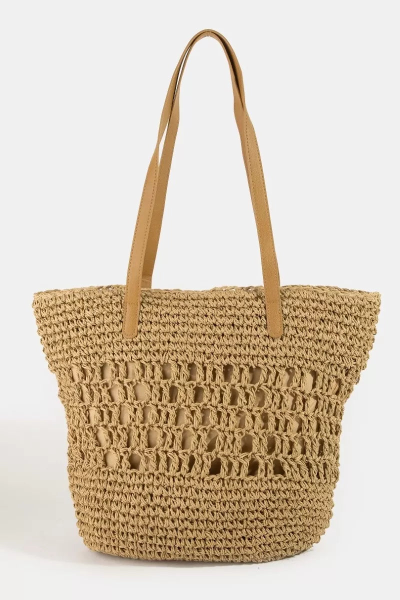 Fame Intricate Straw Braided Large Tote Bag 086e32a278d14af9809668cec72edc8f-Max-Origin