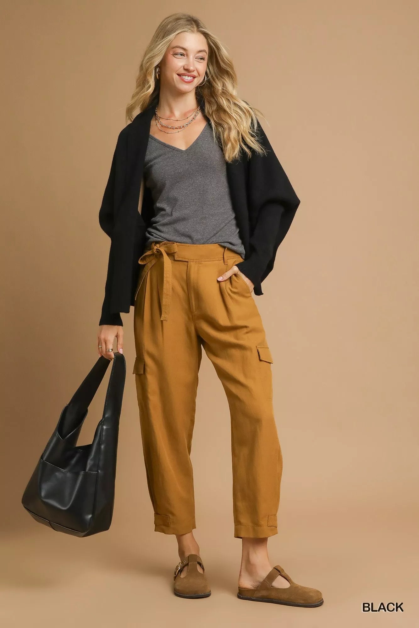 Umgee Open Front Cardigan with Front Pockets 09079bdd-674a-4e37-96ef-52efa58955c1-Max-Origin