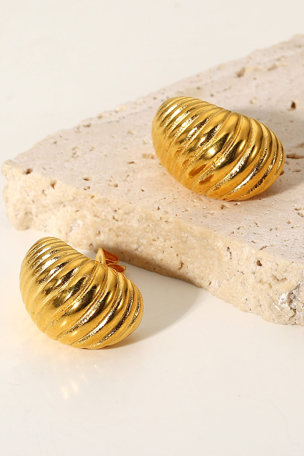 Shell Shore Spiral Stud Earrings Shell Shore Spiral Stud Earrings