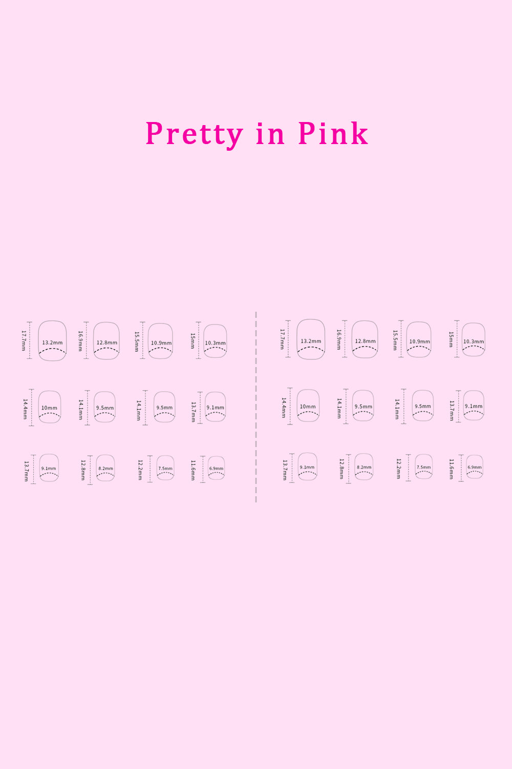 SO PINK BEAUTY Press On Nails 2 Packs SO PINK BEAUTY Press On Nails 2 Packs - TopFashionHQ