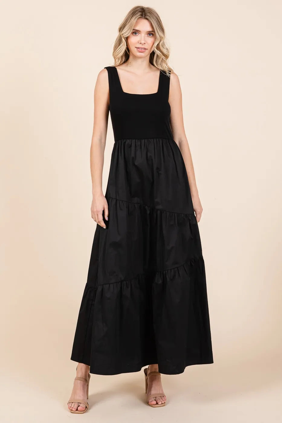 Mittoshop Mix Media Square Neck Maxi Dress 0ca115ed5cd042c699052947465f2026-Max-Origin