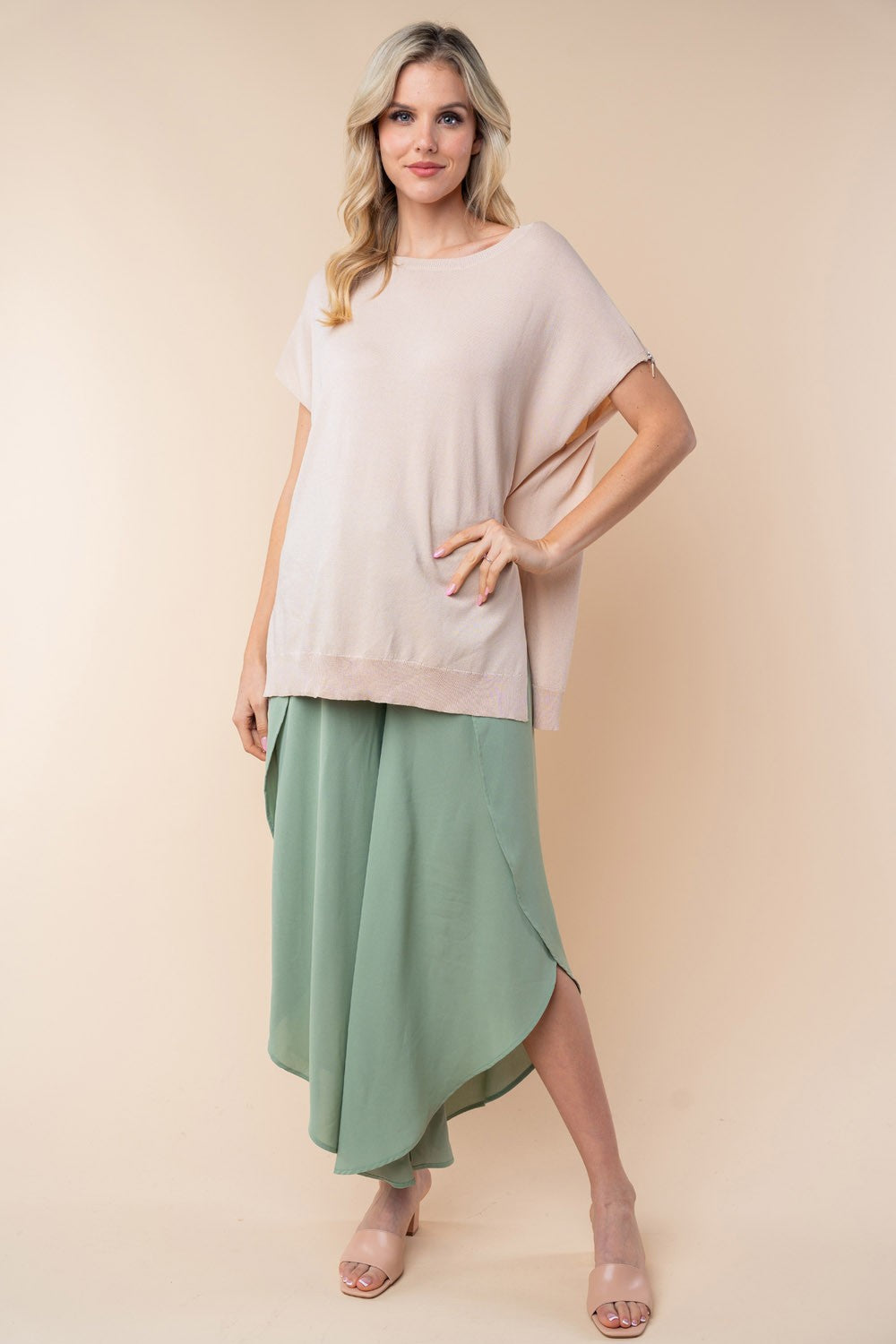 White Birch High Waisted Woven Pants White Birch High Waisted Woven Pants - TopFashionHQ