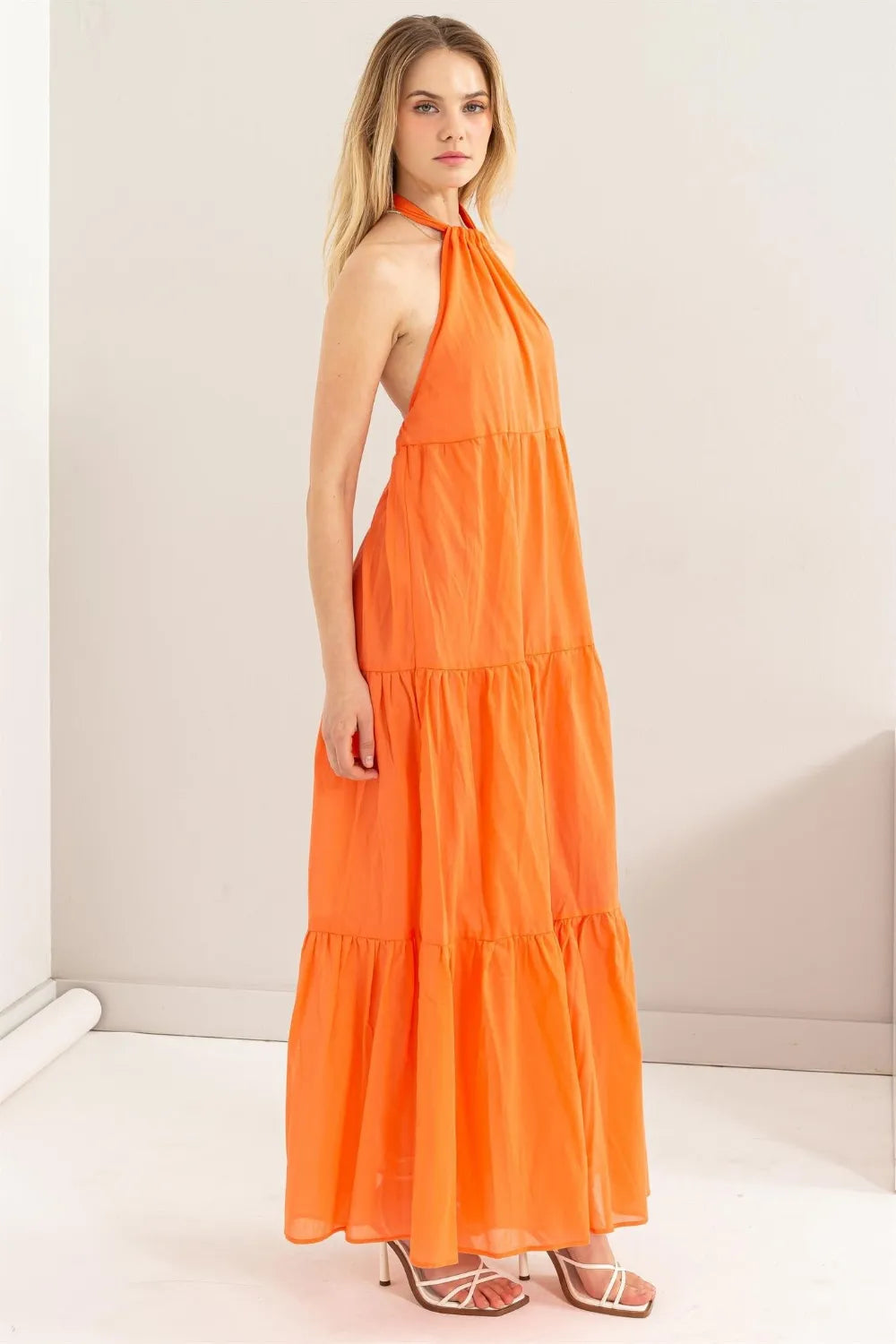 HYFVE Halter Neck Cover Up Maxi Dress 179ff4dc-ae2e-4cc9-bff4-850e7ee17915-Max