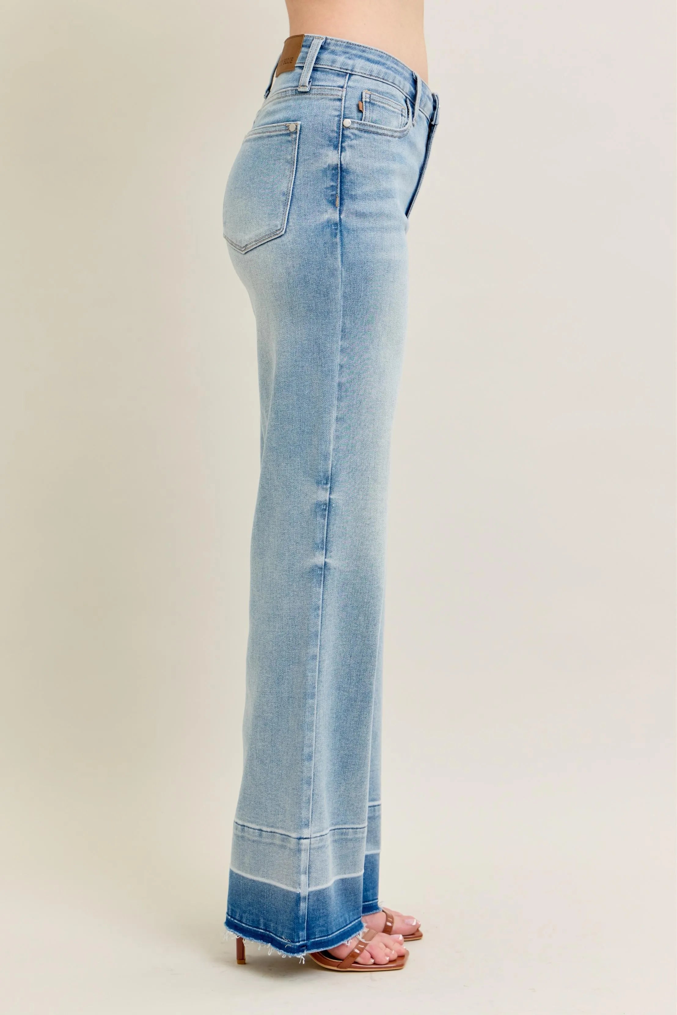 Judy Blue Full Size Mr Release Hem Wide Leg Jeans Plus Size 198b68788aa143dfb25feb3841888d32-Max-Origin