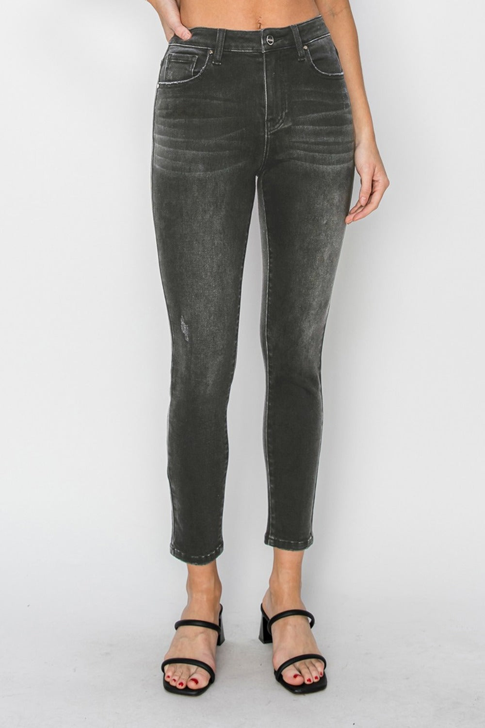 RISEN Full Size High Rise Ankle Skinny Jeans RISEN Full Size High Rise Ankle Skinny Jeans