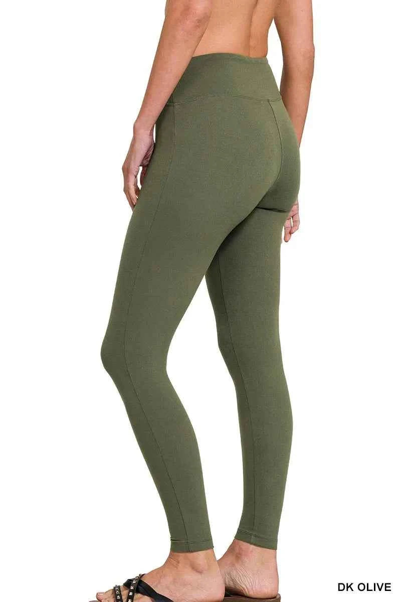 Zenana Microfiber Waistband Leggings Zenana Microfiber Waistband Leggings