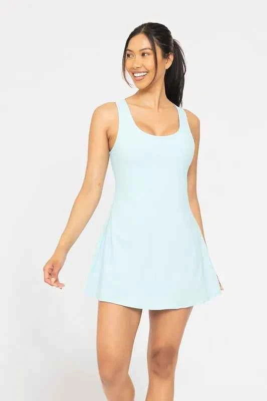 MONO B Adjustable Active A-line Dress MONO B Adjustable Active A-line Dress