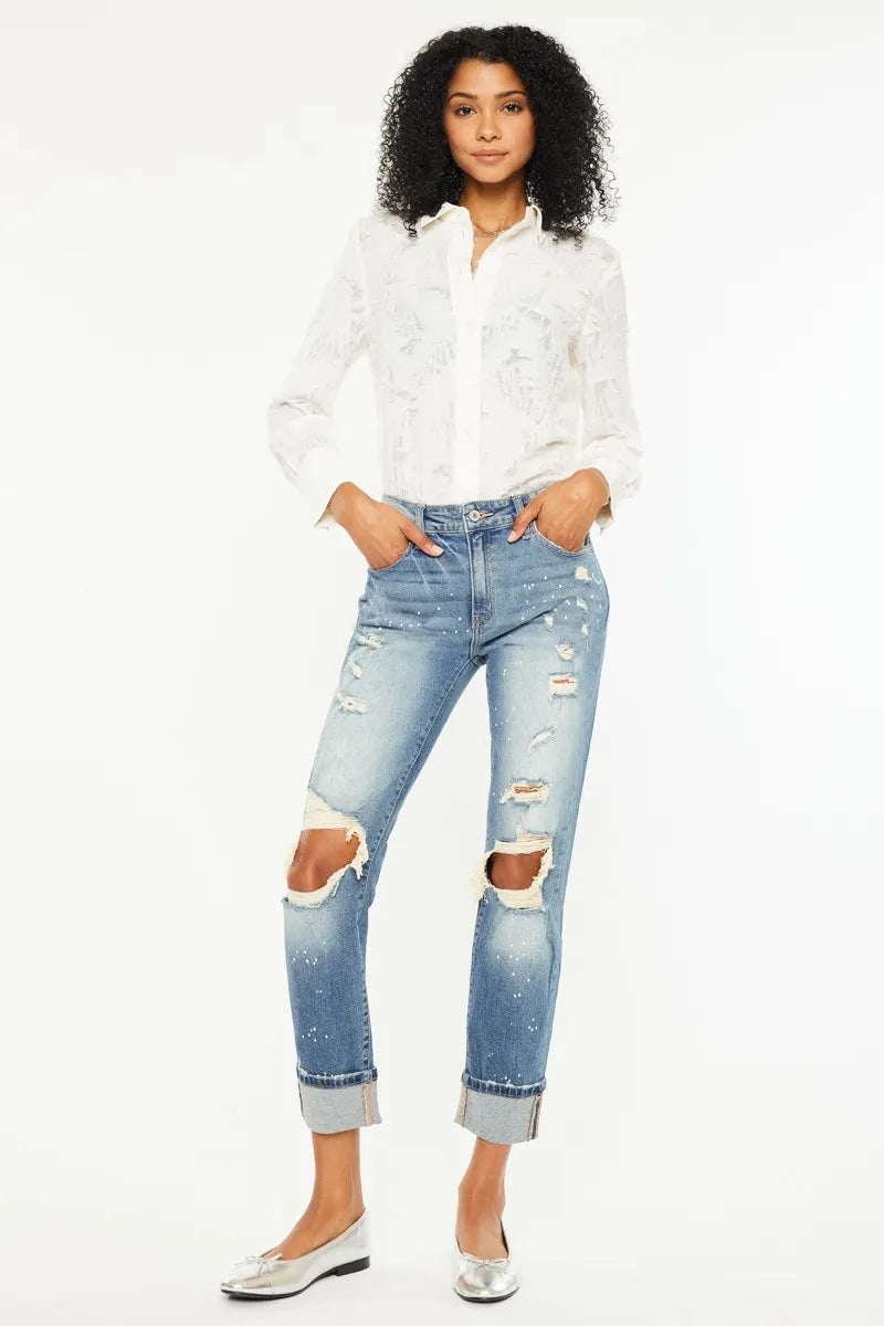 Kancan High Rise Distressed Boyfriend Fit Jeans 2d2086e7715f488fa6cb3538c220682f-Max-Origin