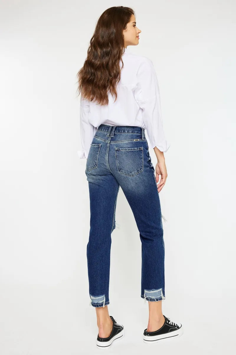 Kancan High Rise Distressed Mom Fit Jeans 332672befb4246a290a6cf492aed4423-Max-Origin