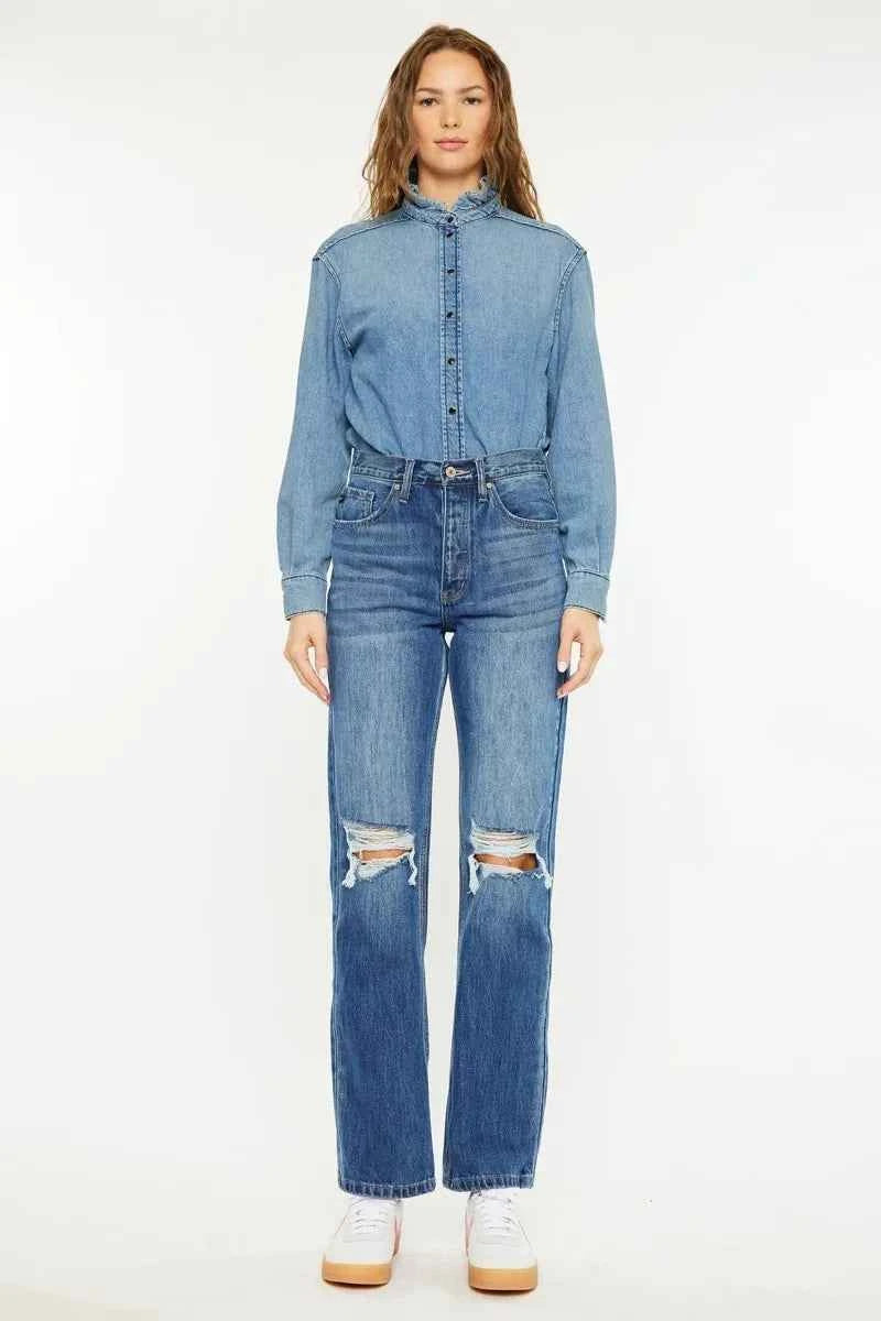 Kancan Ultra High Rise 90's Boyfriend Jeans Kancan Ultra High Rise 90's Boyfriend Jeans
