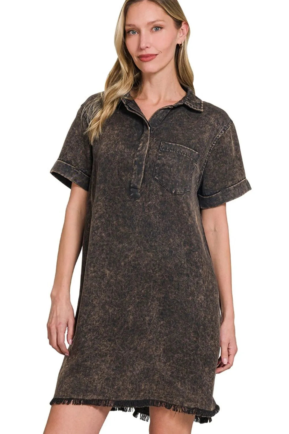 Zenana Tencel Mineral Washed Collared Shirts Dress 367f191b-7429-4b1f-bc6a-931f348d0eb2-Max-Origin