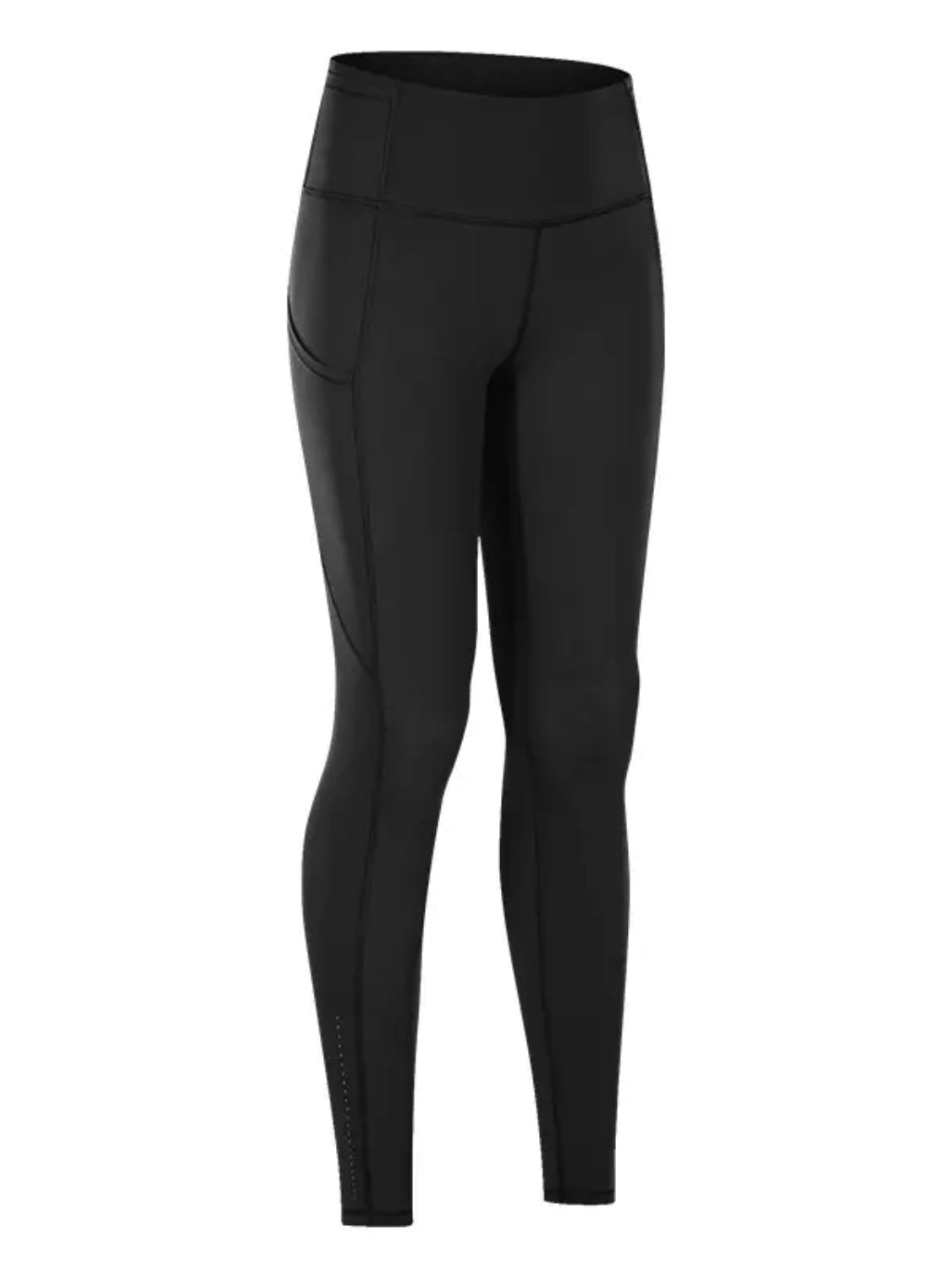 Wide Waistband Sports Leggings Wide Waistband Sports Leggings - TopFashionHQ