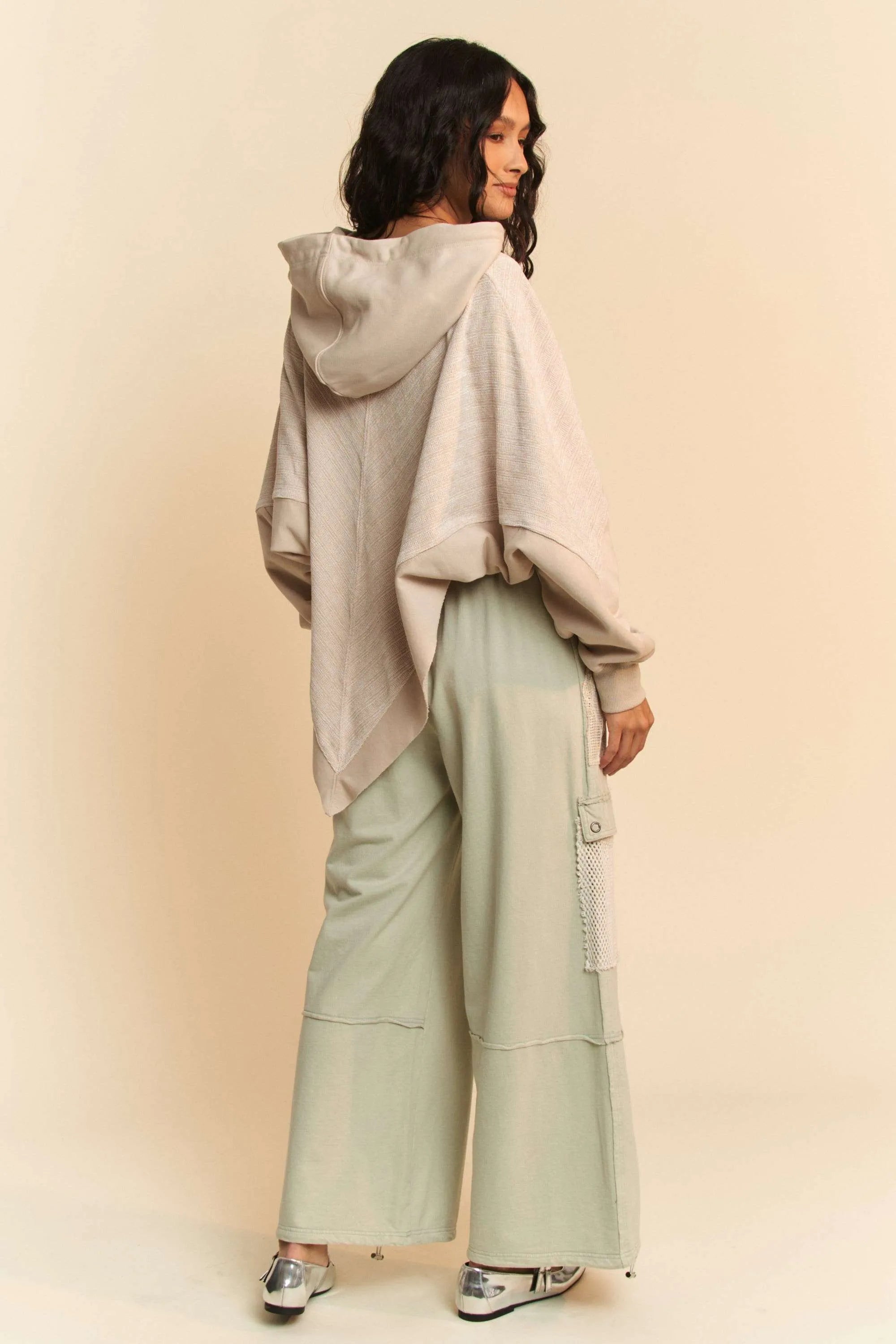 Davi & Dani Lace Patchwork Bottom Opening Adjustable Pants 391abc5db5c741ee83338aa99d518e50-Max-Origin