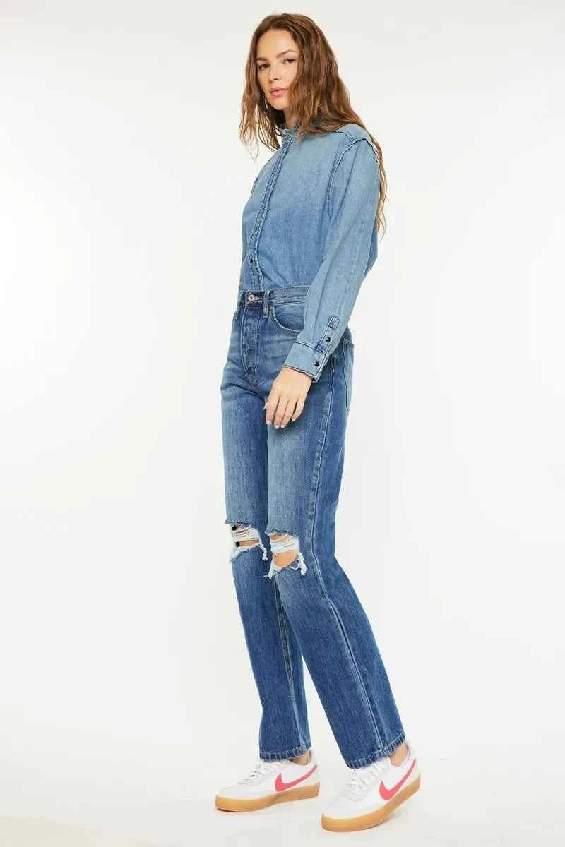 Kancan Ultra High Rise 90's Boyfriend Jeans Kancan Ultra High Rise 90's Boyfriend Jeans