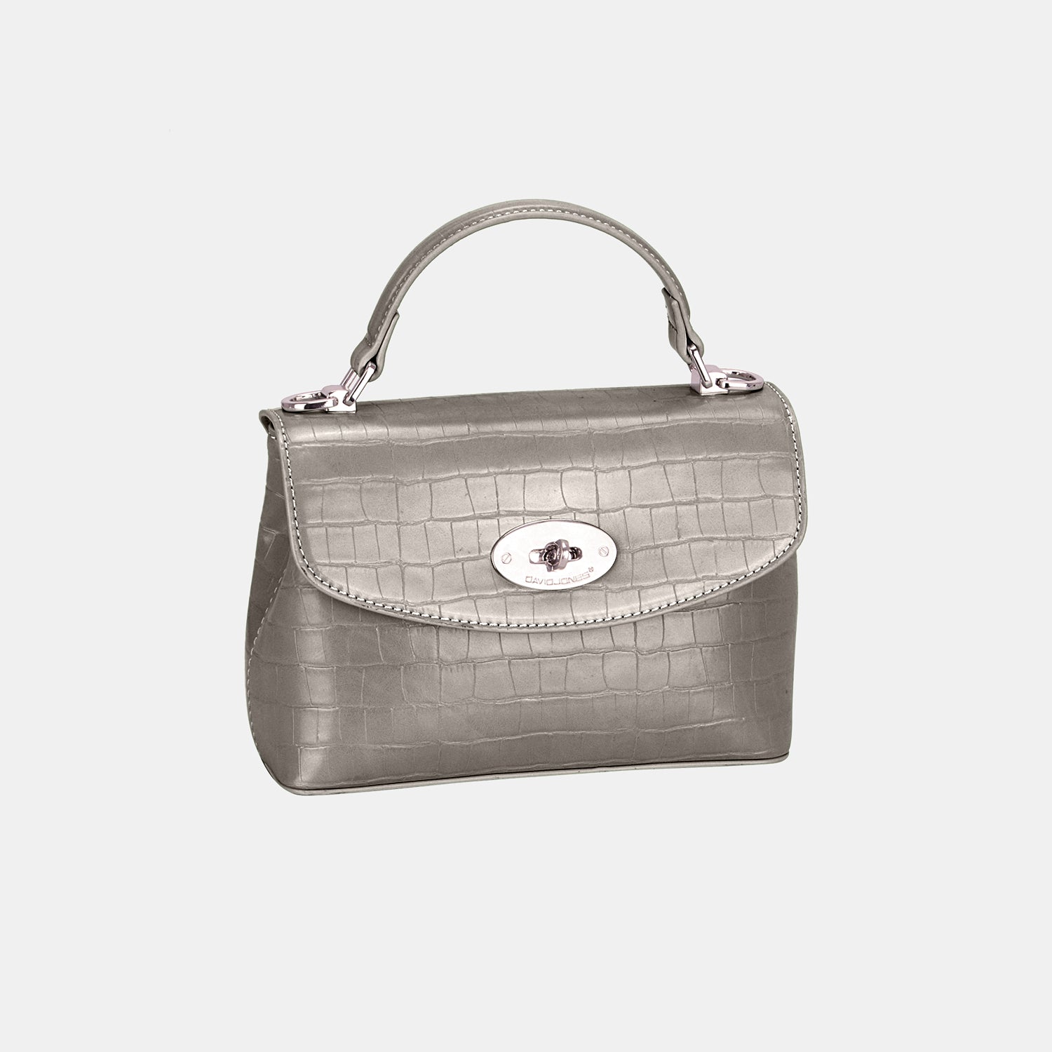 David Jones Texture PU Leather Handbag David Jones Texture PU Leather Handbag - TopFashionHQ