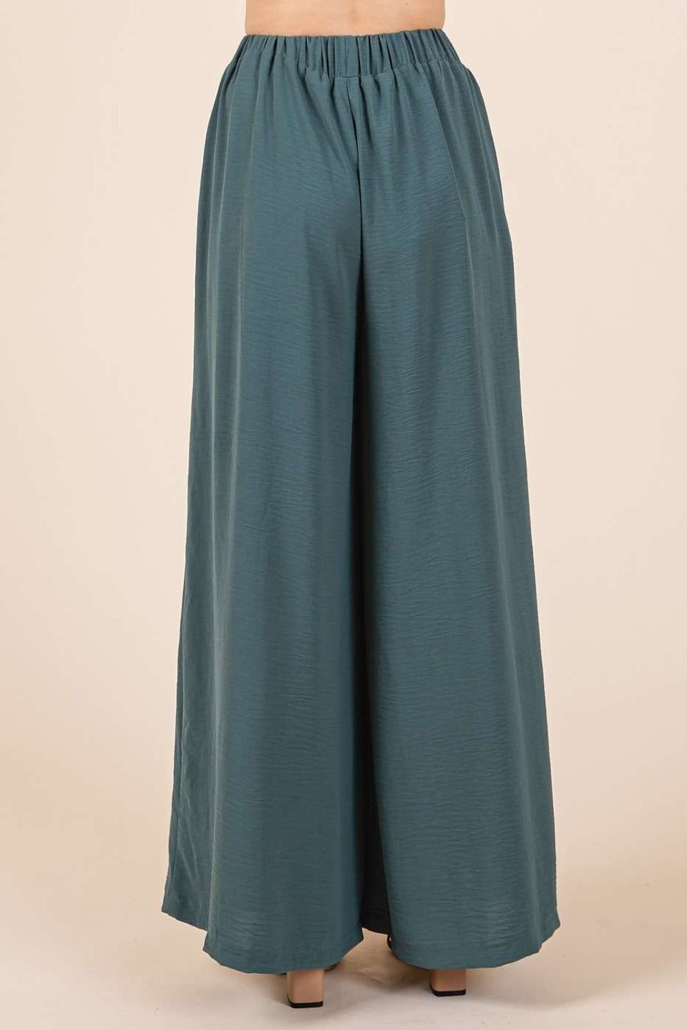 Mittoshop Pleated Wide Leg Pants Mittoshop Pleated Wide Leg Pants