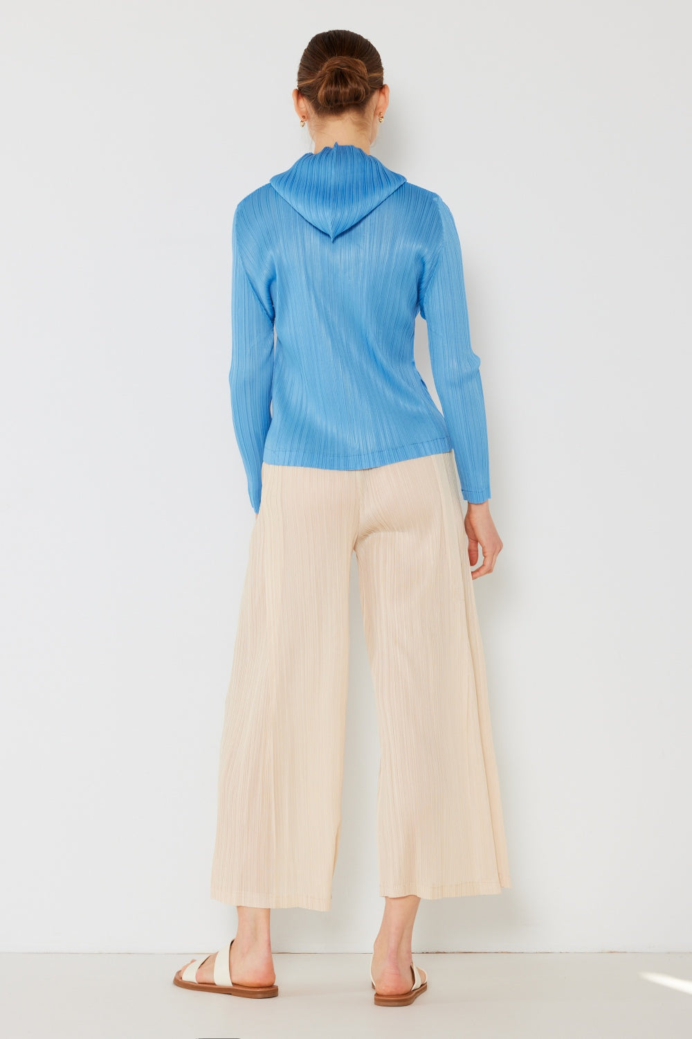 Marina West Swim Pleated Wide-Leg Pants with Side Pleat Detail Marina West Swim Pleated Wide-Leg Pants with Side Pleat Detail - TopFashionHQ