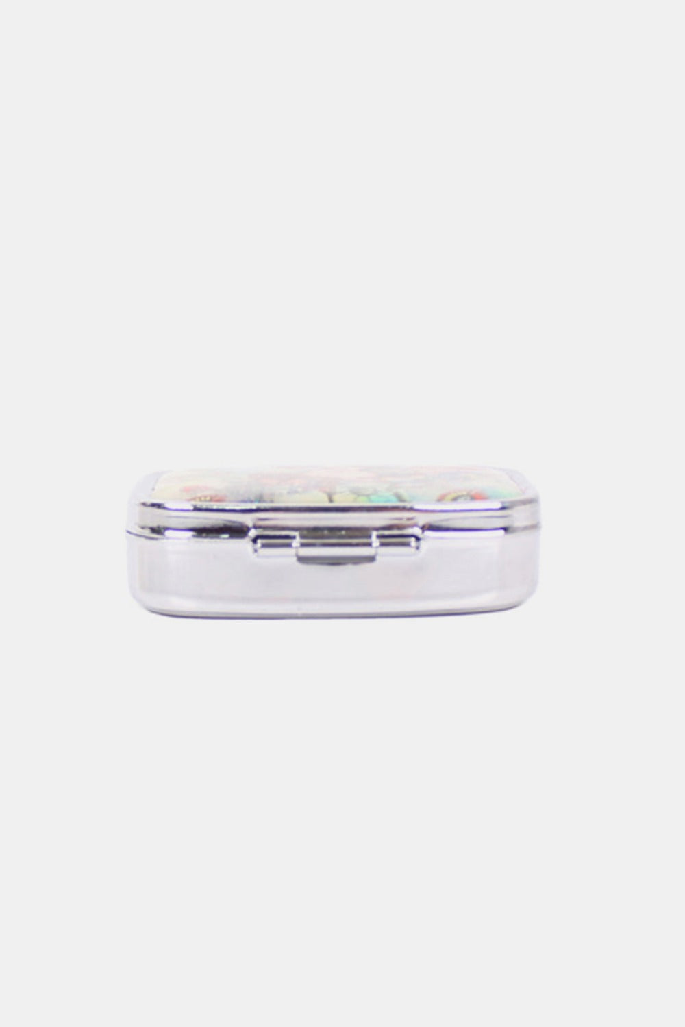 Nicole Lee USA Print Metallic Rectangular Pill Case Nicole Lee USA Print Metallic Rectangular Pill Case - TopFashionHQ