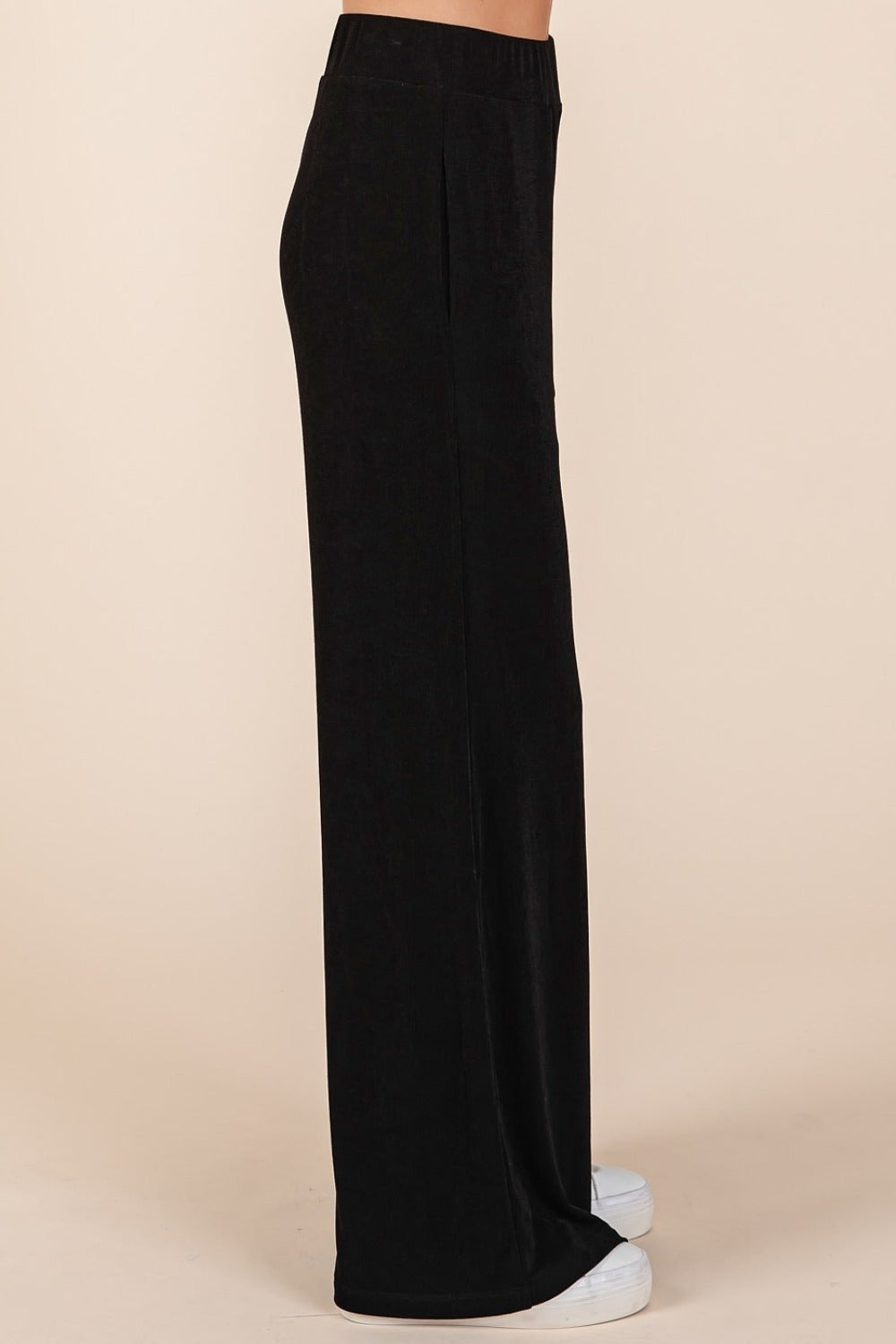Mittoshop Elastic Waist Pants with Side Pockets Mittoshop Elastic Waist Pants with Side Pockets