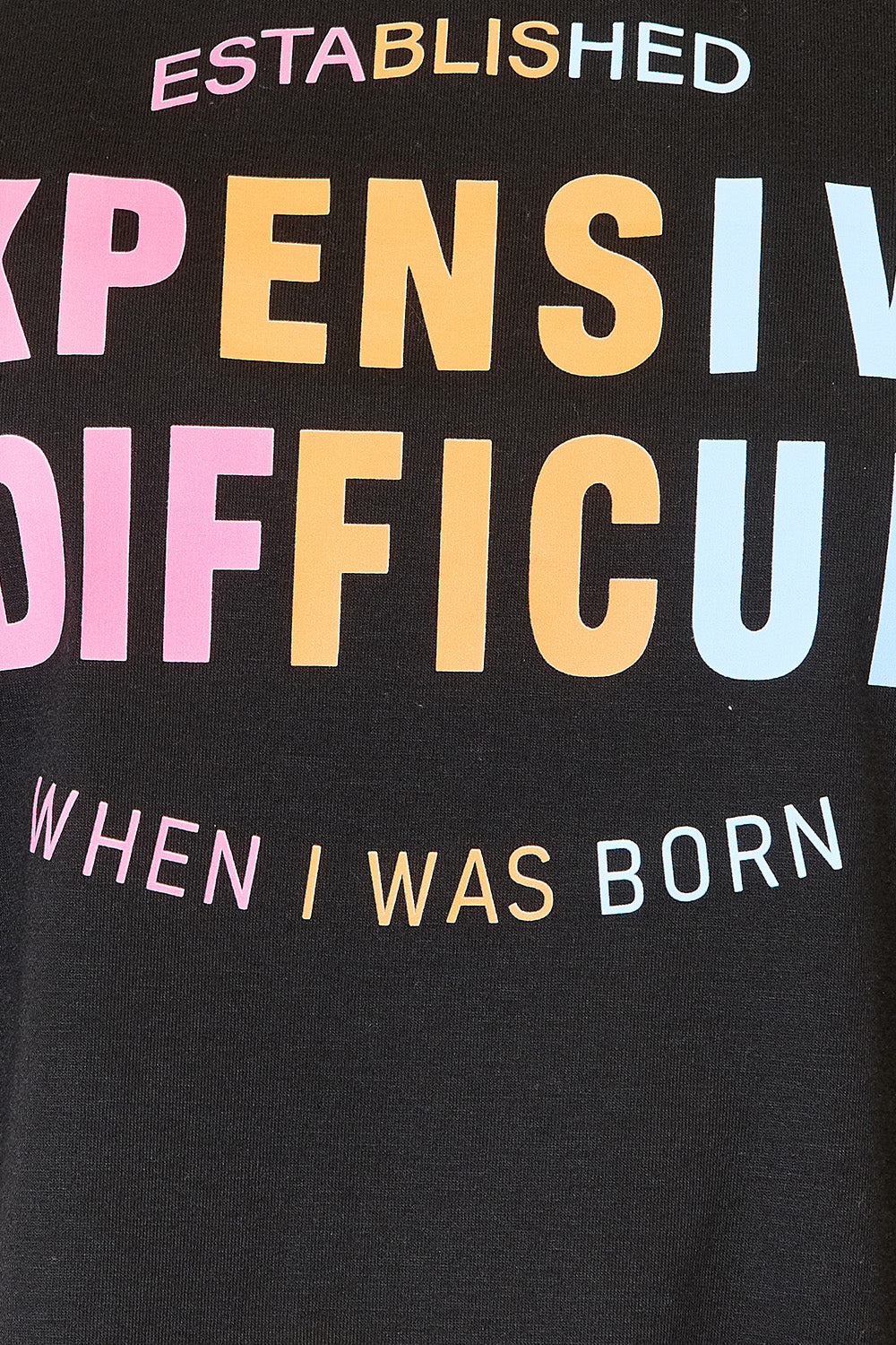 Simply Love Slogan Graphic Cuffed Sleeve T-Shirt Simply Love Slogan Graphic Cuffed Sleeve T-Shirt - TopFashionHQ