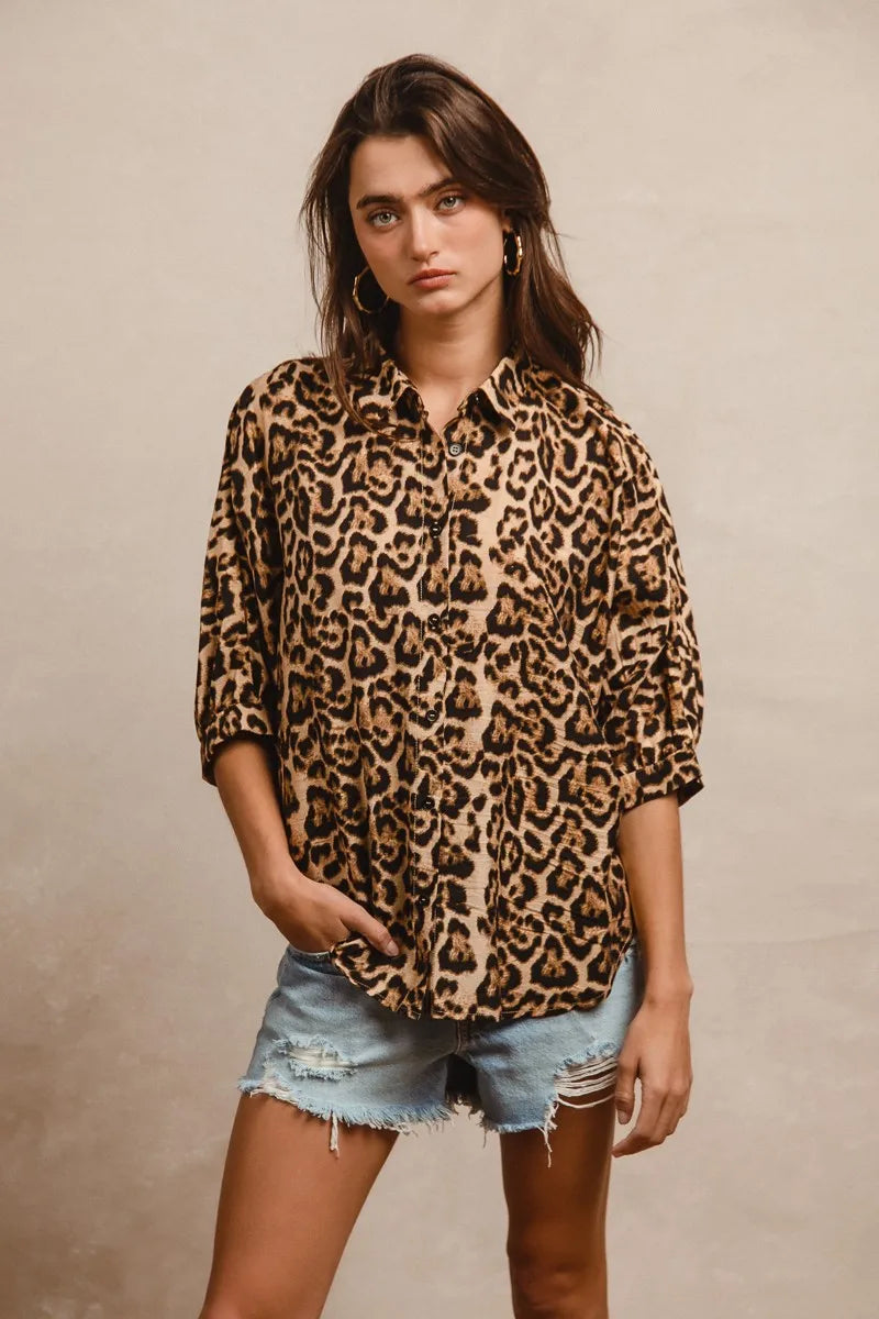 BiBi Leopard Prints Overseized Short Sleeves Top 443d1c784f664b64b5509aa2ab453a1c-Max-Origin