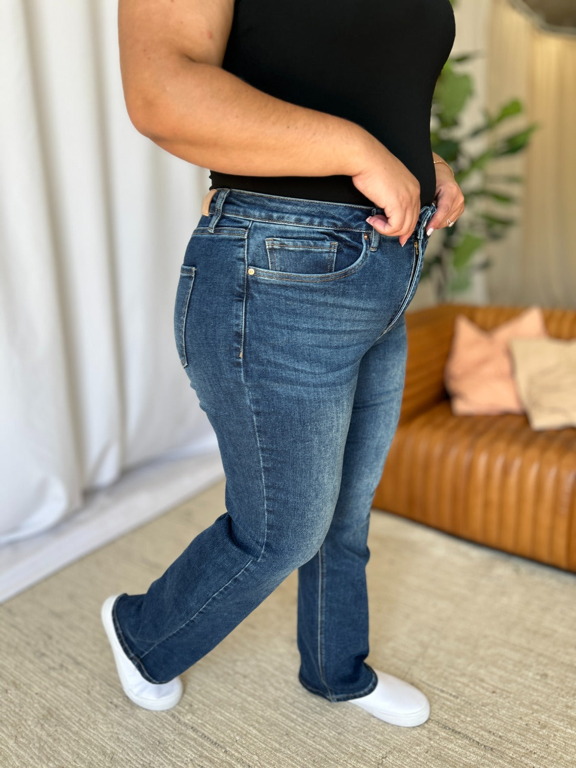 RFM Full Size High Rise Straight Tummy Control Jeans RFM Full Size High Rise Straight Tummy Control Jeans