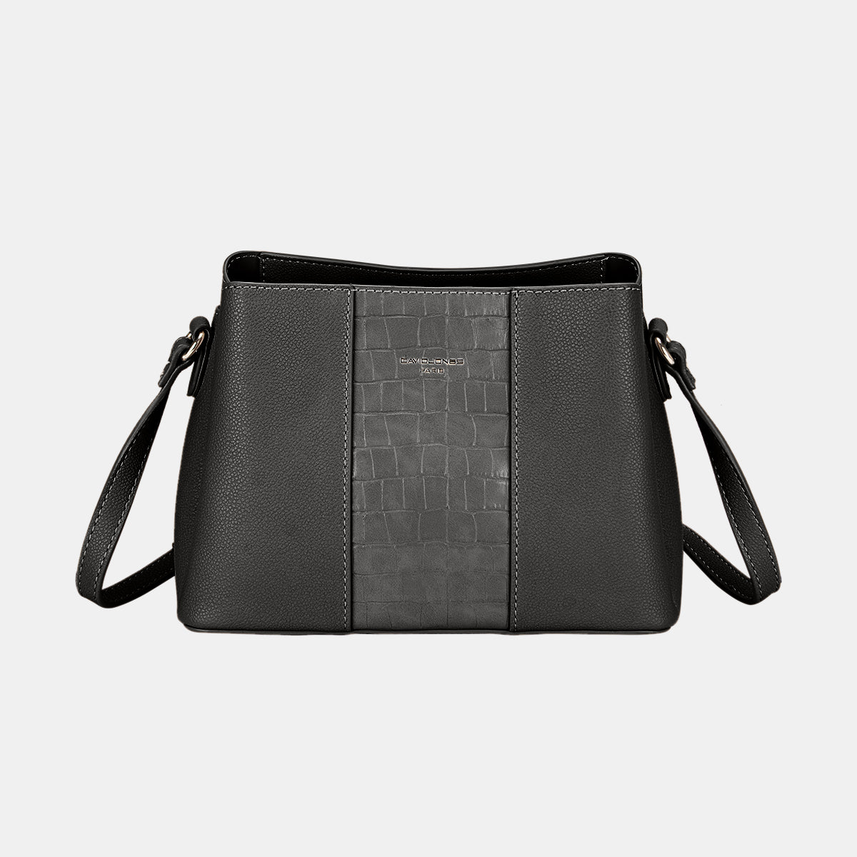 David Jones PU Leather Crossbody Bag David Jones PU Leather Crossbody Bag - TopFashionHQ