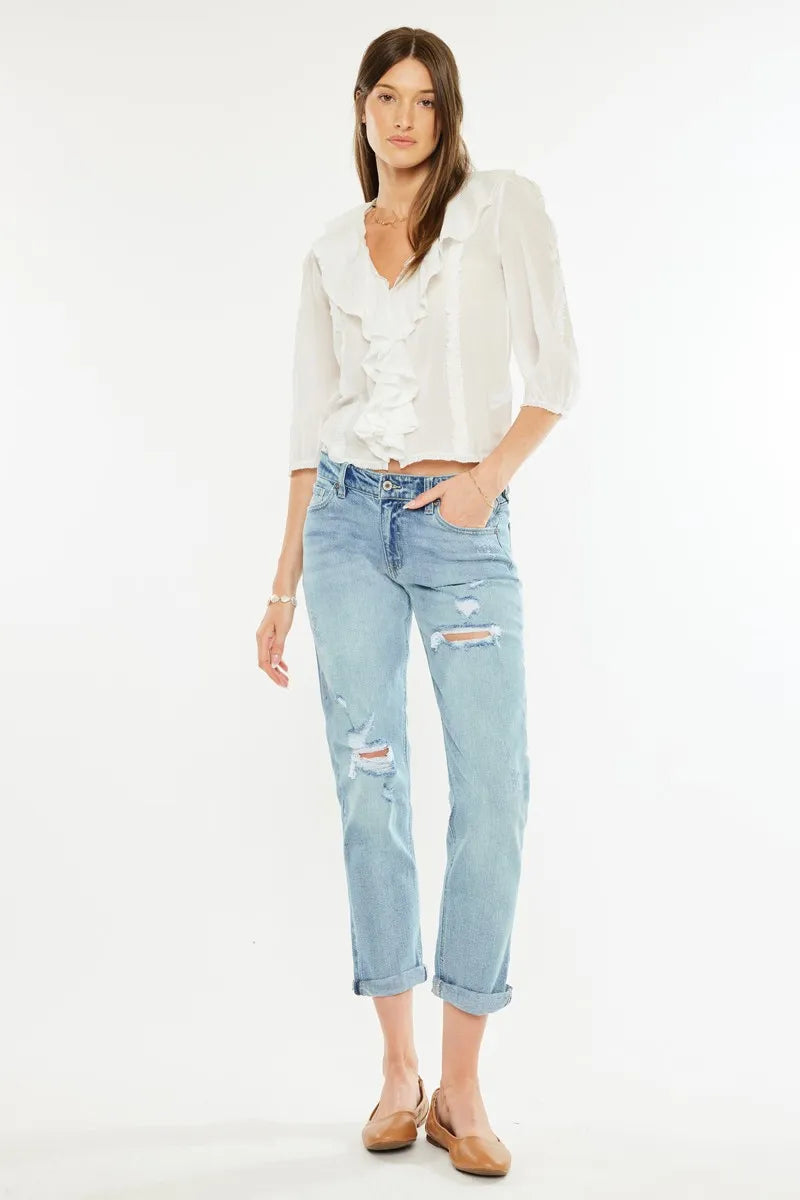 Kancan Mid Rise Distressed Boyfriend Fit Jeans 4dd368db3c35434da8e6723ef711d9c4-Max-Origin