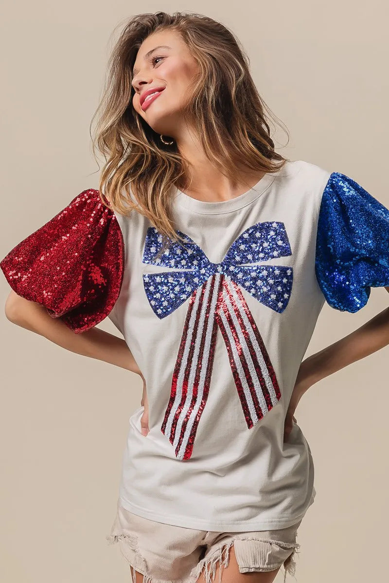 BiBi Sequin American Flag Bow Top 4e12437ce68f4c388b62195c6e5775f8-Max-Origin