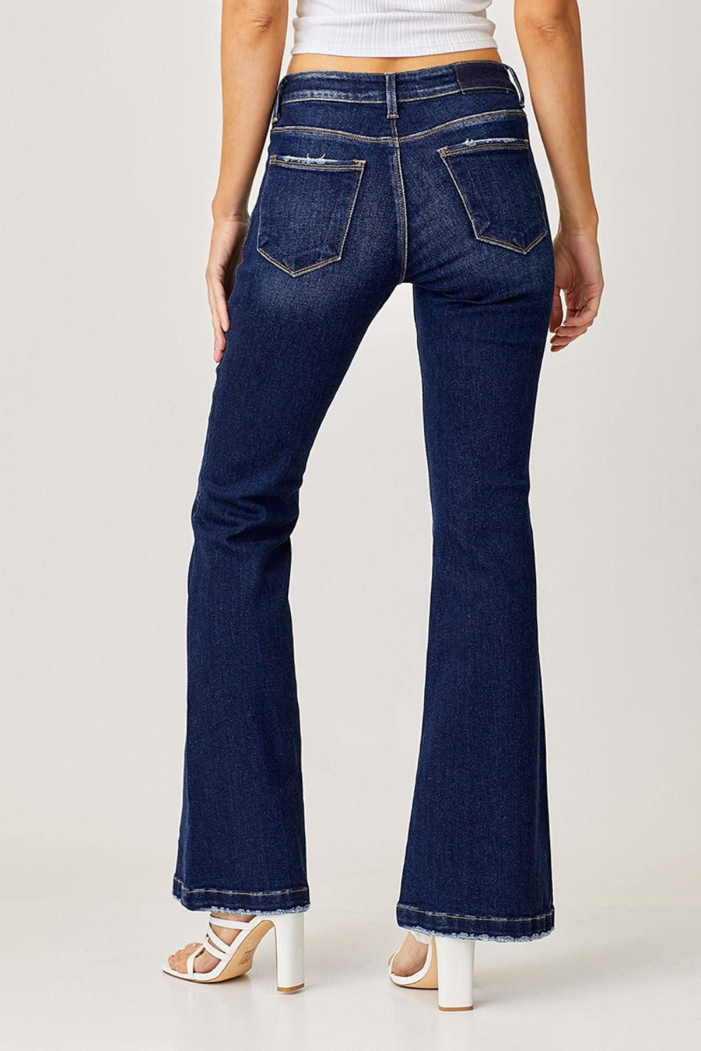 RISEN Full Size Low Rise Flare Jeans RISEN Full Size Low Rise Flare Jeans