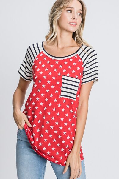 Heimish Full Size Star & Striped Round Neck Short Sleeve T-Shirt Plus Size 507e09e9-f3ea-4102-86cf-f599203131f0-Min