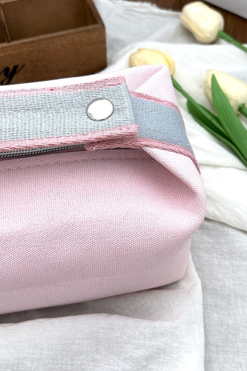 Zenana Waterproof Canvas Travel Cosmetic Bag Zenana Waterproof Canvas Travel Cosmetic Bag - TopFashionHQ