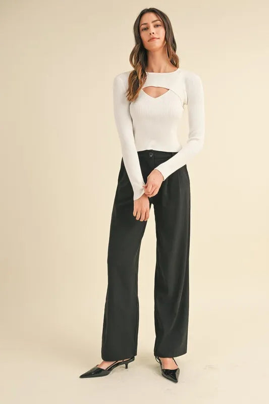 MABLE Cut Out Long Sleeve Ribbed Knit Top 52b68c08b51b4673a5b3fd1fc14d6794-Max-Origin