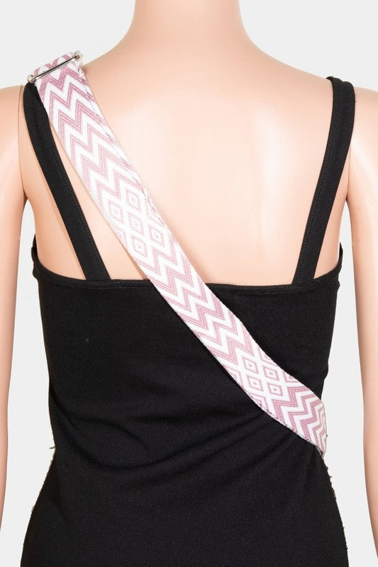 Fame Textured PU Leather Sling Bag Fame Textured PU Leather Sling Bag