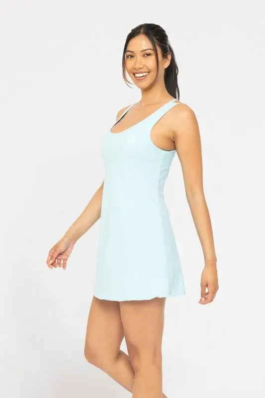 MONO B Adjustable Active A-line Dress MONO B Adjustable Active A-line Dress