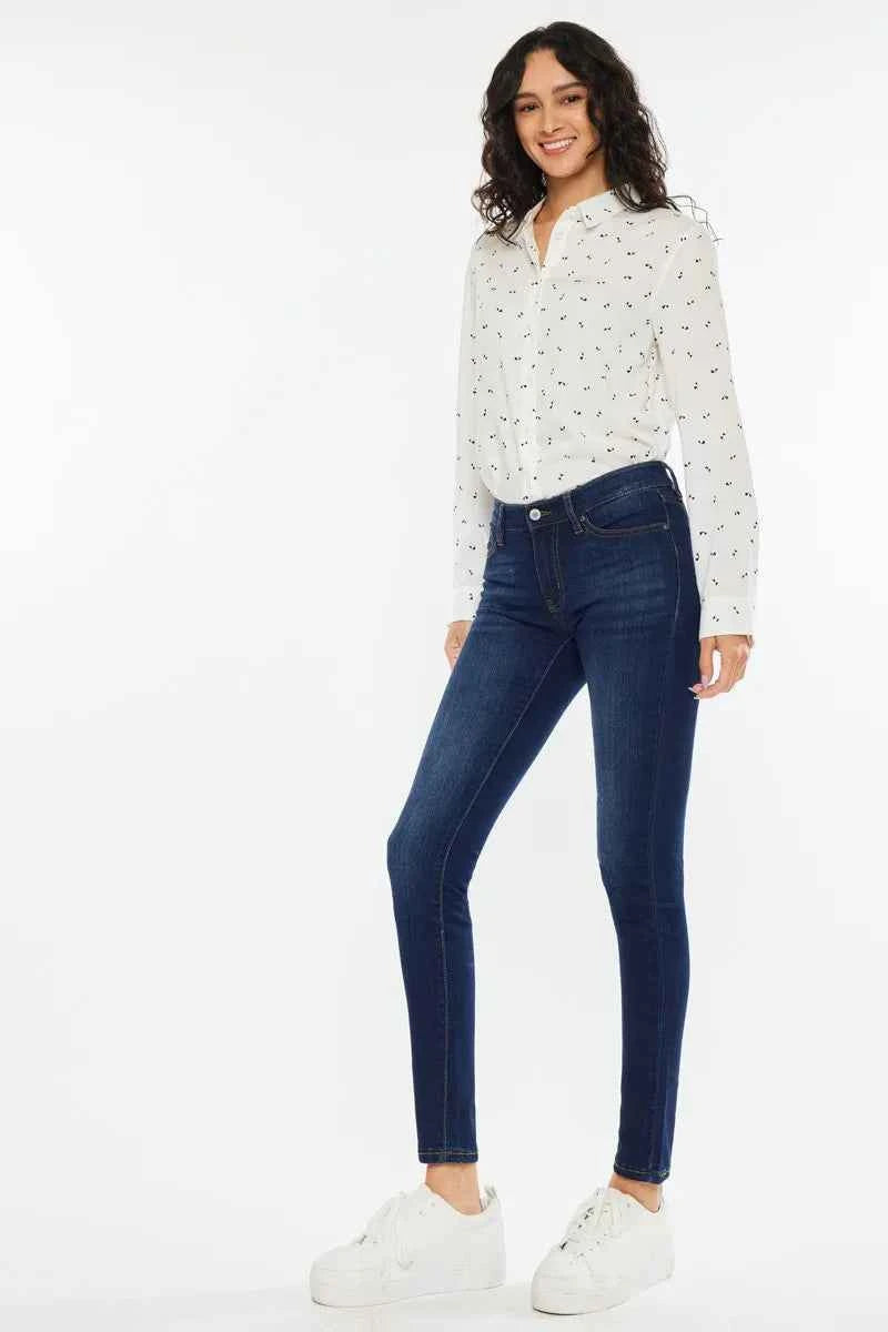Kancan Mid Rise Super Skinny Jeans Kancan Mid Rise Super Skinny Jeans