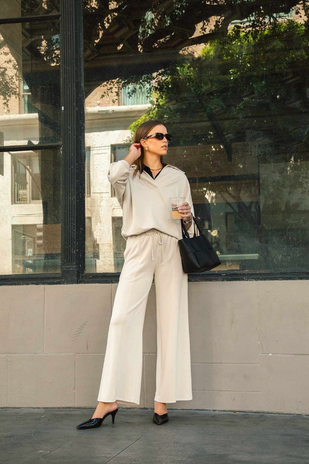 Umgee Full Size Drawstring Wide Leg Pants with Pockets Umgee Full Size Drawstring Wide Leg Pants with Pockets - TopFashionHQ