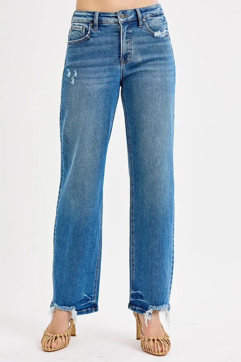 RISEN Full Size Mid Rise Baggy Jeans Plus Size 5ae17de07d574160a34294623419ee65-Max-Origin