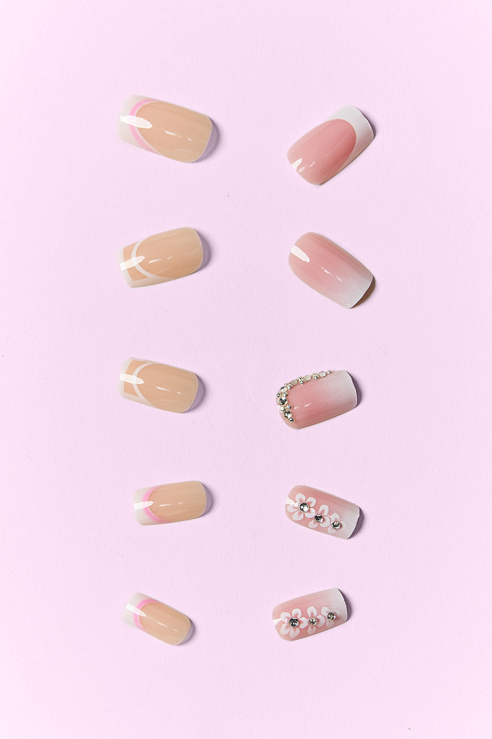 SO PINK BEAUTY Press On Nails 2 Packs SO PINK BEAUTY Press On Nails 2 Packs - TopFashionHQ