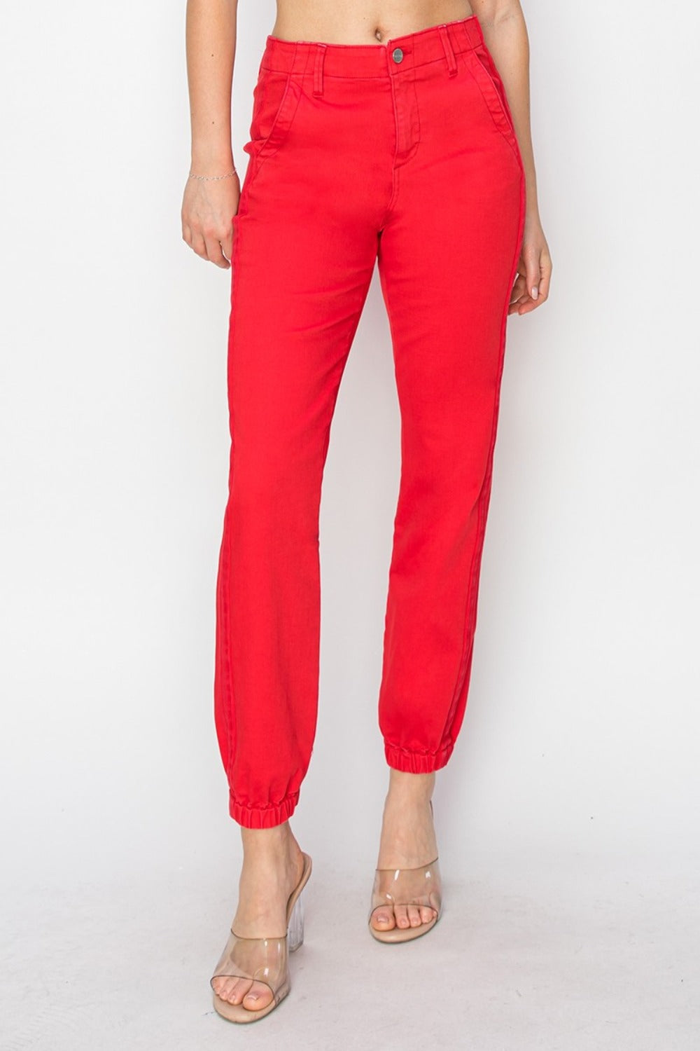 RISEN Full Size High Waisted Jogger Jeans RISEN Full Size High Waisted Jogger Jeans
