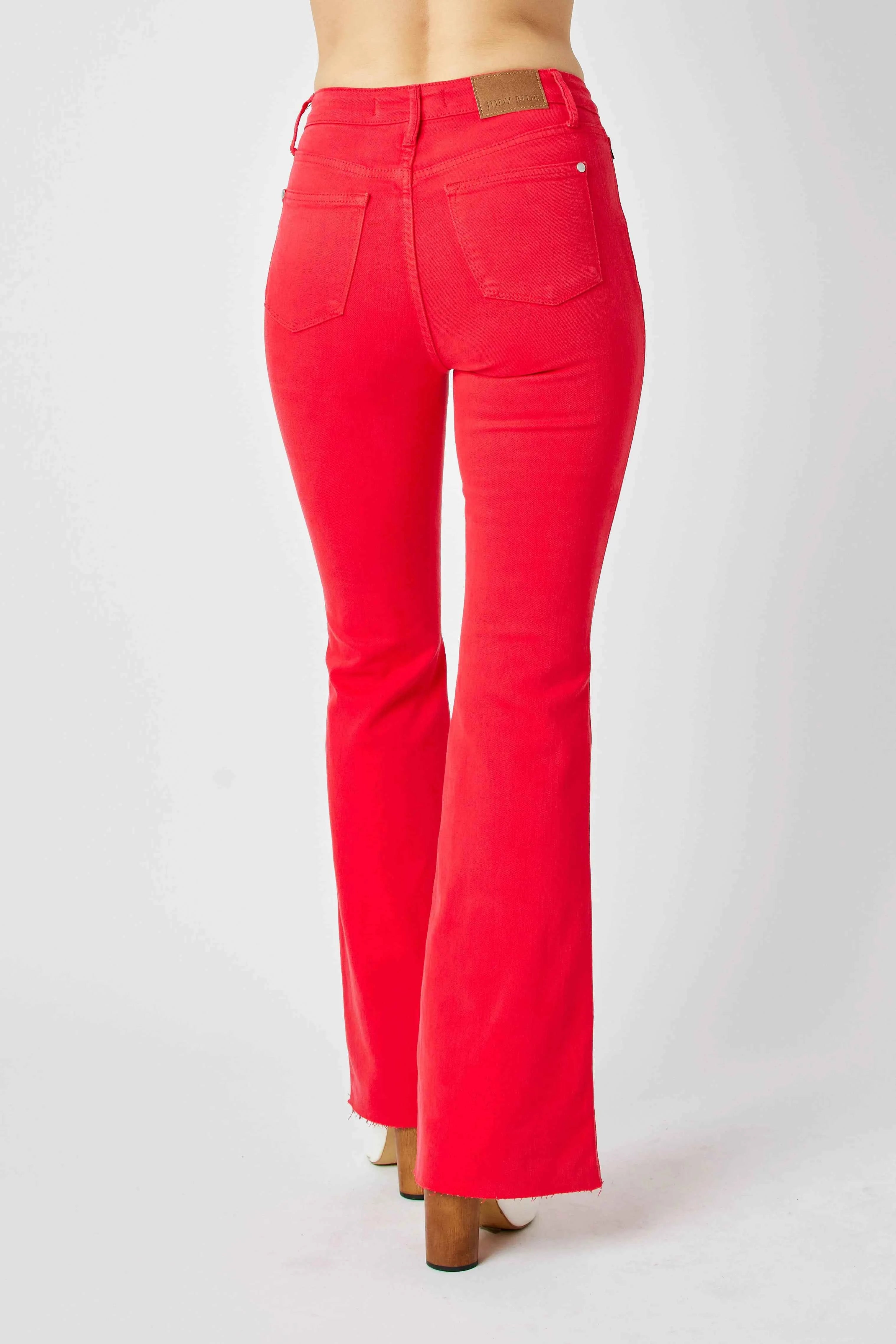 Judy Blue Full Size Hw Tummy Control Garment Dyed Flare Jeans Plus Size Judy Blue Full Size Hw Tummy Control Garment Dyed Flare Jeans Plus Size