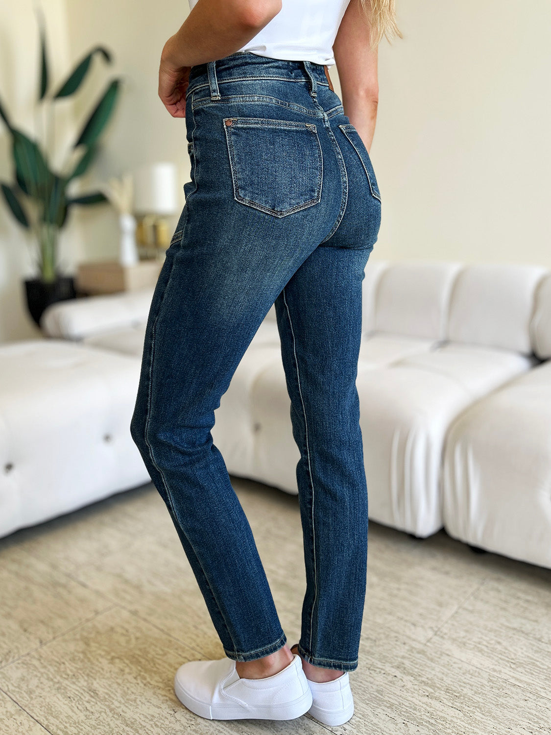 Judy Blue Full Size High Waist Skinny Jeans Judy Blue Full Size High Waist Skinny Jeans - TopFashionHQ