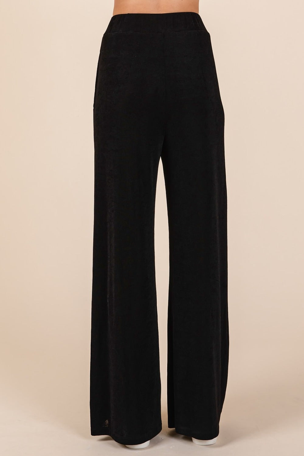 Mittoshop Elastic Waist Pants with Side Pockets Mittoshop Elastic Waist Pants with Side Pockets
