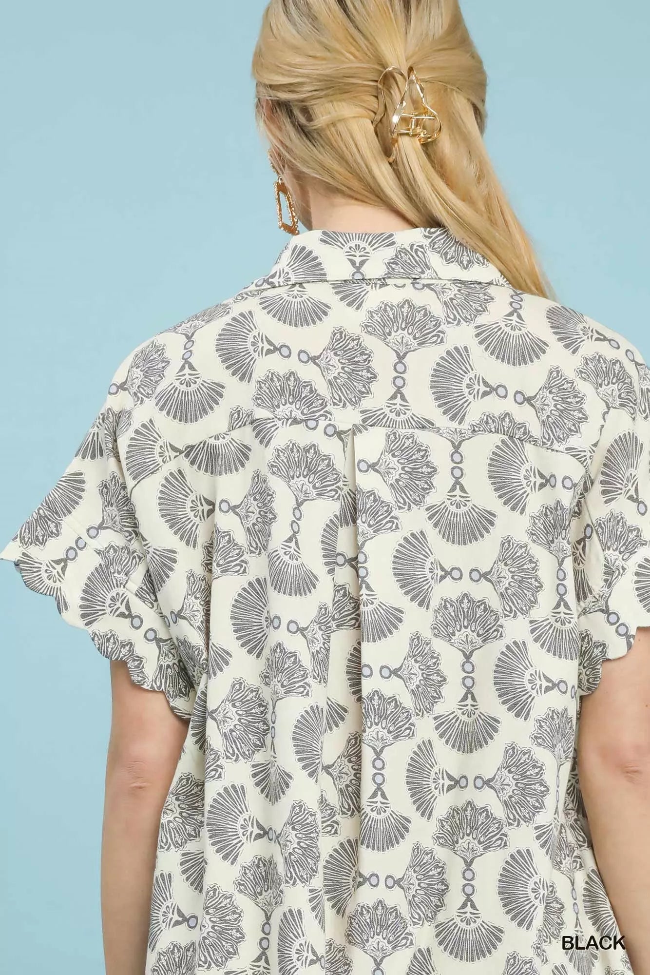 Umgee Printed Button Front Shirt Dress 64dcd371-44c2-4dc4-bceb-f9a15162ec6d-Max-Origin
