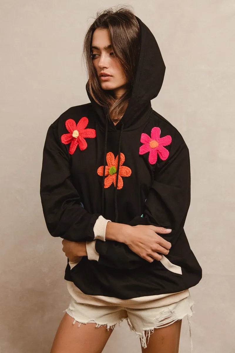 BiBi Patched Hoodie Top 65b90b92e0da4f25a4bed4c6e701f96f-Max-Origin