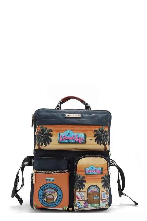 Nicole Lee USA Multi-Pocket Travel Backpack Nicole Lee USA Multi-Pocket Travel Backpack