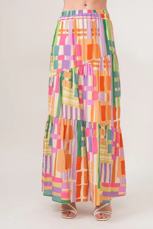 And The Why Asymmetric Geo Printed Tiered Maxi Skirt 66c429c78afa45158dbaa35f6bb6c7c2-Max-Origin